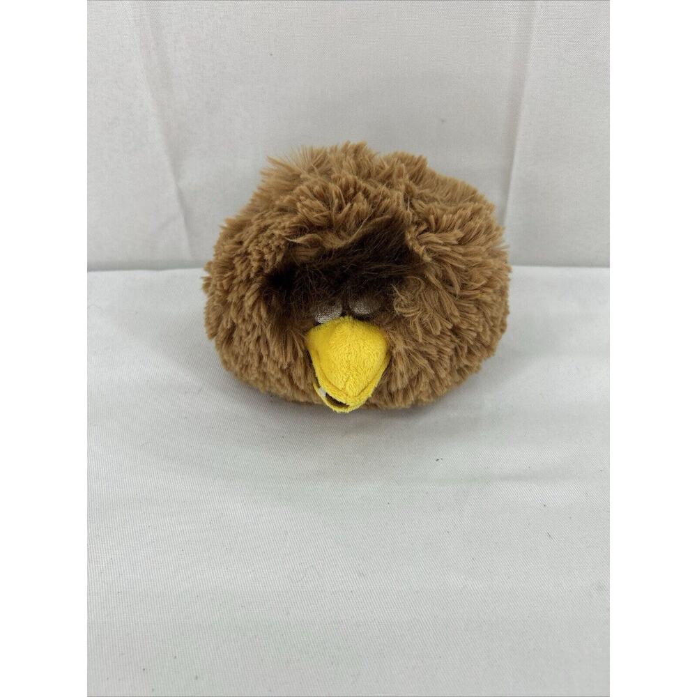 Angry Birds Star Wars Chewbacca Chewie Plush Fuzzy Stuffed Animal 5” Round